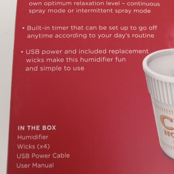 Cup of Noodles Humidifier - Picture 5 of 5